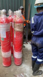 co2 45kg cylinders for fire suppression